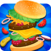 Burger Food Factory-Sky Burger Catcher Pro