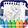 Snow Queen Coloring Games