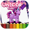 Kawaii Unicorn Coloring Pages Art Game