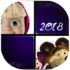 Masha and The Bear Piano Tiles