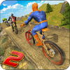 Superhero BMX Bicycle racing hill climb offroad 2