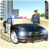 Police Car Drift Driving