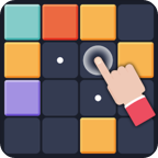 Two Tiles: Cross match puzzle