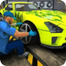 汽车修理工模拟器游戏的3D