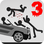 Stickman Dismount 3 Heroes*