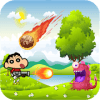 Shin Chan Adventure Fighting Jungle Monsters Game