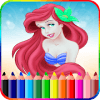 Mermaid Coloring Book