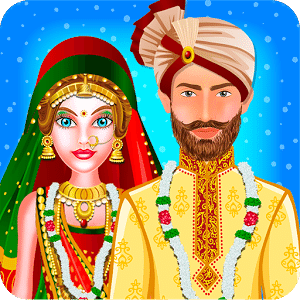 印度新娘婚礼改造：新娘时尚娃娃