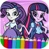 Pony Coloring Game