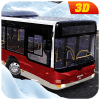 Offroad Bus Parking: Uphill Snow Tracks Driving 3D