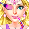 New Year princess makeup salon & hairstyle fashion