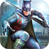 Superhero Flying Bat Rescue City Survival Games