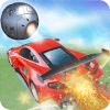 Rocket Car Crash Soccer Ball Stadium Football Game