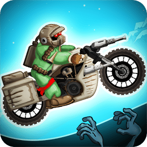 Zombie Shooter Motorcycle Race