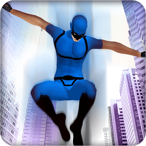 Flying Superhero: City Battle