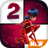 Miraculous Ladybug Piano Tiles and Black Cat