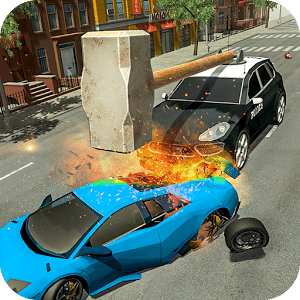 锤子汽车碰撞引擎：疯狂的城市碰撞模拟器