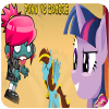 My Little Rush pony Vs Zombie