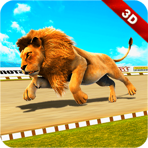 野生 狮子 赛跑 模拟器 3D 赛跑 狮子 模拟器