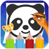 Panda coloring & painting with friends