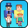 Virtual Father: Blocky Police Duty