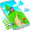 Cartoon Cabin Puzzle Game