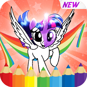 Coloring My Pony - MLP Coloring book