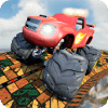 Grand Rooftop Monster Truck:Impossible Stunt Drive