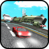 Train vs Super Car Racing Challenge