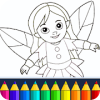 Coloring game for girls and women