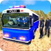 Off road Police Bus Drive Simulator