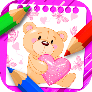 Teddy Bears Coloring Mandala 2018