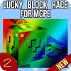 Lucky Block Race for MCPE NEW GUIDE