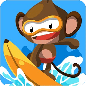 Monkey Surfer