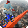 Mega Ramp Superhero BMX Stunts Bicycle Games