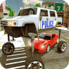 Elevated Police Car Driving Games: Smash Bandit