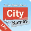 City Names: Word Chain Game Lite