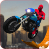 Spiderman Moto Bike Stunts - Mega Ramp