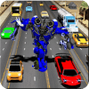 Robot Transform Traffic Racer