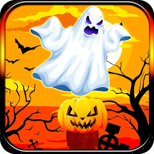 Ghost Halloween Scary Flap 2