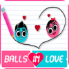 Balls in Love Line | Physics Brain Puzzle Dots