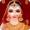 Indian Wedding Makeover,Makeup And Dressup: Part 2