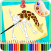 Animal Coloring Book: Fun Game for Kids