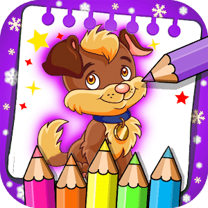 Dogs Coloring Book - Coloring Dogs Pages