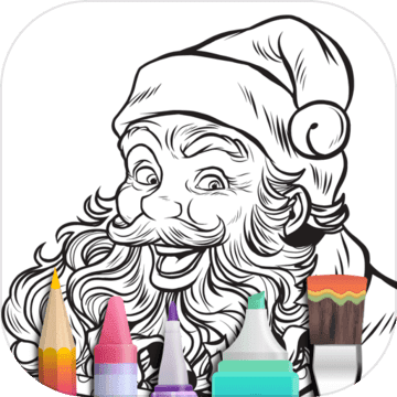 2018 Christmas Coloring Book
