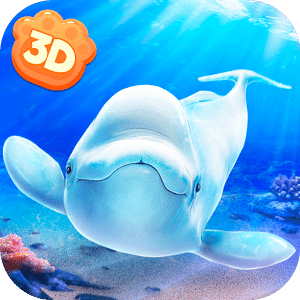 Beluga Whale Simulator - Underwater Life 3D