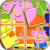 Puzzle for peppa and pig