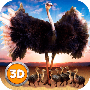 Ostrich Bird Simulator 3D