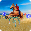 Impossible SuperHeroes Horse Stunts 3D