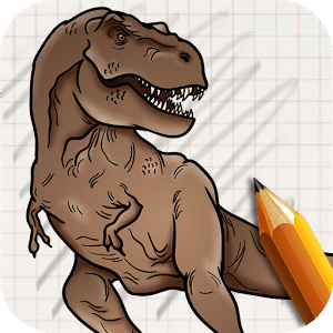 Draw Jurassic Dinosaurs